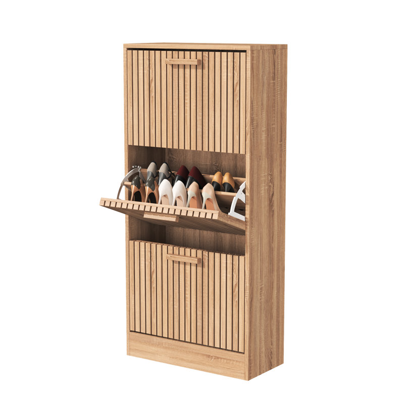 18 Pair Shoe Storage Cabinet