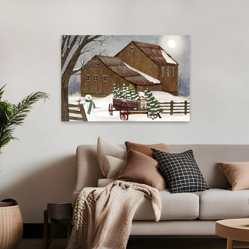 Arbre de Noël contemporain Uncle Bob, H 32 po x l 48 po