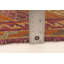 Tapis unique en laine noué à la main orange foncé / mauve 4 pi 10 po x 6 pi 0 po New Age