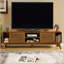 Meuble télé 67,9 po Mid-Century Modern Rattan-75321585