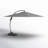 Desiree 9'10" Square Cantilever Sunbrella Umbrella-812885150