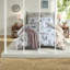 Comfortable Seersucker Bedding Sets, Polyester Fabric, Farmhouse Style, Perfect For Family Home