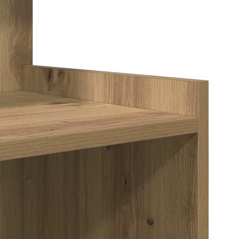 Bedside Cabinet 2 Pcs 40 X 35 X 60 Cm, Black Oak