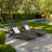 Outdoor Wicker Chaise Lounge Set-81020875