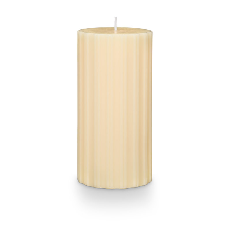 Beautifully Done Pillar Candle, Isla Lily, Medium
