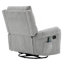 Fauteuil inclinable manuel à massage avec 8 modes, pivotant à 270 ° et poche latérale-2040910992-2040910991
