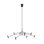 Aerial 8 - Light LED Chandelier