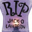 Marqueurs Tombstone Halloween Pathway - fil noir 3,5 pi