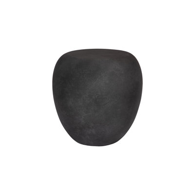 River Stone Side Table, Charcoal Stone