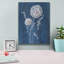 «Airy Blooms 1 Dark Blue» par Danhui Nai, art mural sur toile-657958512