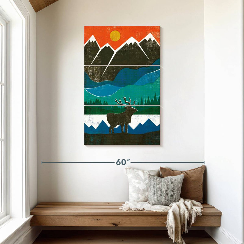Brampt Big Sky IV, 45" H x 28" W