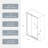 50-54" W X 71" H Piovt Swing Glass Shower Door,Pivot Frame Sliding Shower Door With 1/4"(6Mm) Clear SGCC Tempered Glass,Shower Doors,Reversible Installation-114019063