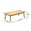 Causeuse et table d'extérieur
