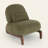 Mid-Century Modern Lounge Chair With Sled Base-1585171029