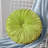 Velvet Round Throw Pillow-1809705459