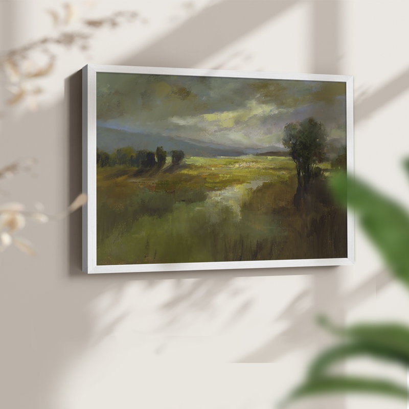 The Way Home -Framed Print - Restickable, 22" H x 28" W, White
