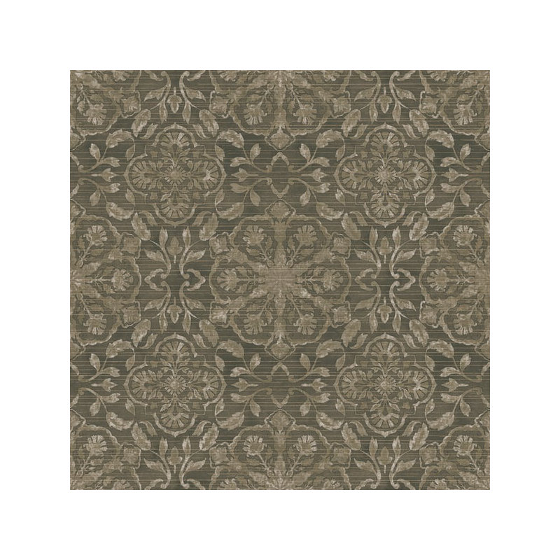 Elegance 10m x 53cm Metallic Wallpaper Roll, Bronze Brown