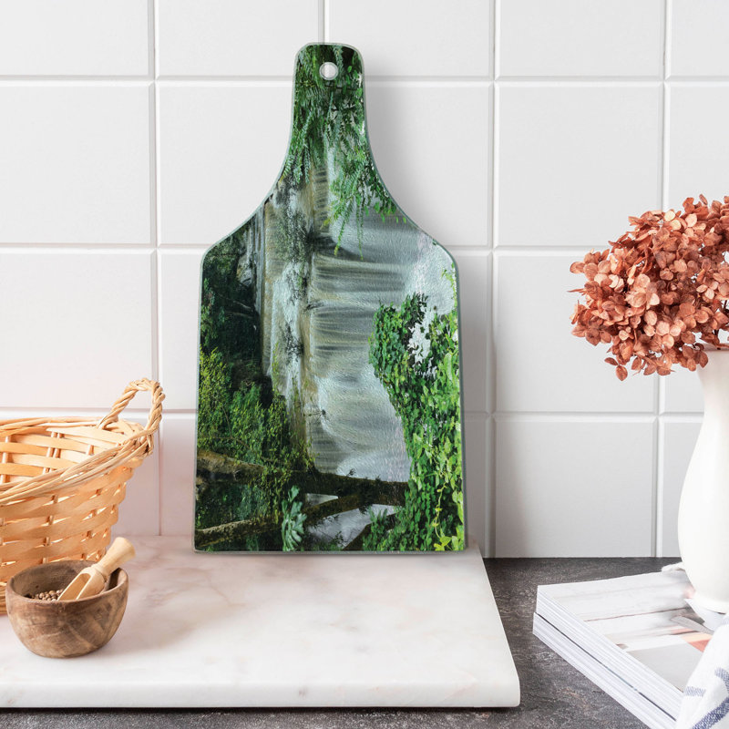 Planche à découper en verre trempé Ambesonne