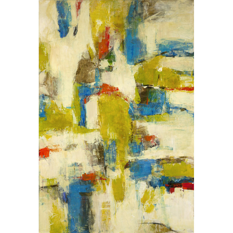 Spring Vibe II by Julie Joy - Wrapped Canvas Painting, 46cm H x 30cm W