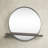 Rick Solid Wood Round Mirror