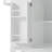 Fluted Kitchen Island with Trash Can Storage Cabinet, Power Outlet, Internal Storage Rack, Rolling Kitchen Islands on 5 Wheels with 3 Drawer, 3 Open Side Racks for 10 Gallon Garbage Bin