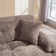 84" Chenille Upholstered Loveseat Sofa with Memory Foam Cushions and Pocketed Coil Springs
