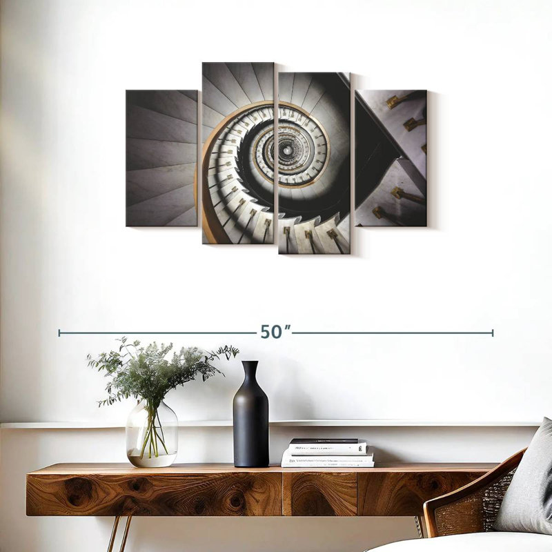 Escalier en spirale Lilie Infinite, H 22 po x l 36 po