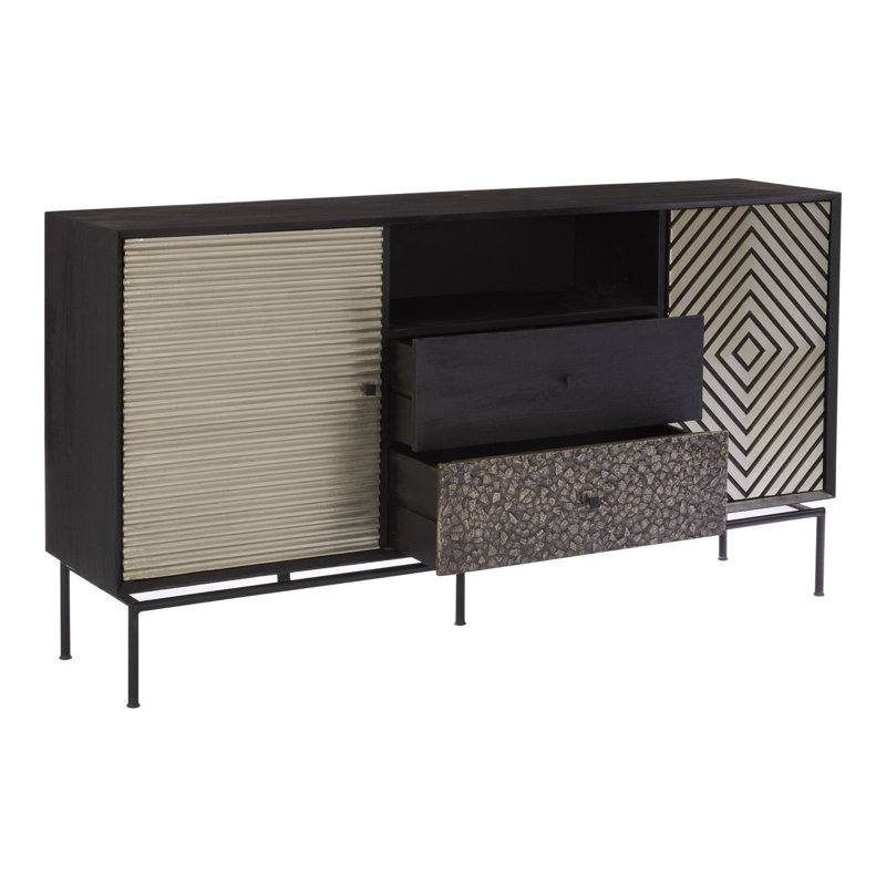 Stgeorge 160cm Solid Wood Sideboard