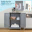 Amielle Freestanding Bathroom Cabinet-992310905