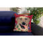 Coussin décoratif joyeuses fêtes