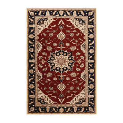 Machine Washable Persian Brown Area Rug
