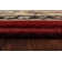 Tapis en laine rouge/beige oakland Cirro