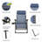 Oversize Lounge Chair With Cup Holder Of Heavy Duty For Outdoor-2097485810