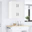 Vidaxl Kitchen Wall Cabinet With Door High Gloss White 60 X 31 X 40 Cm-121217696