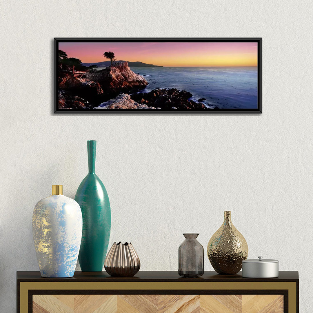 " Silhouette Of The Lone Cypress Tree, 17-Mile Drive, Monterey County, California, USA " by Panoramic Images Ebern Designs 