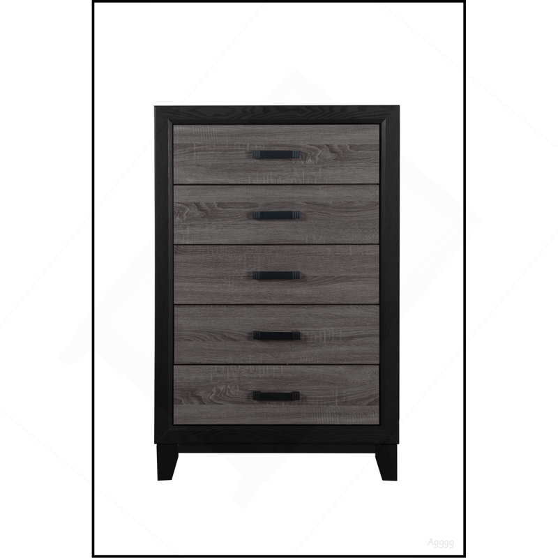 SOLUTO GREY AND BLACK CHEST