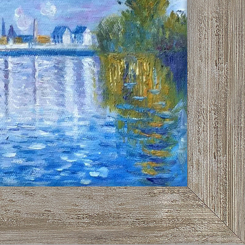 «Autumn at Argenteuil» par Claude Monet, reproduction d'art sur toile encadrée, H 8 po x l 10 po x P 2 po