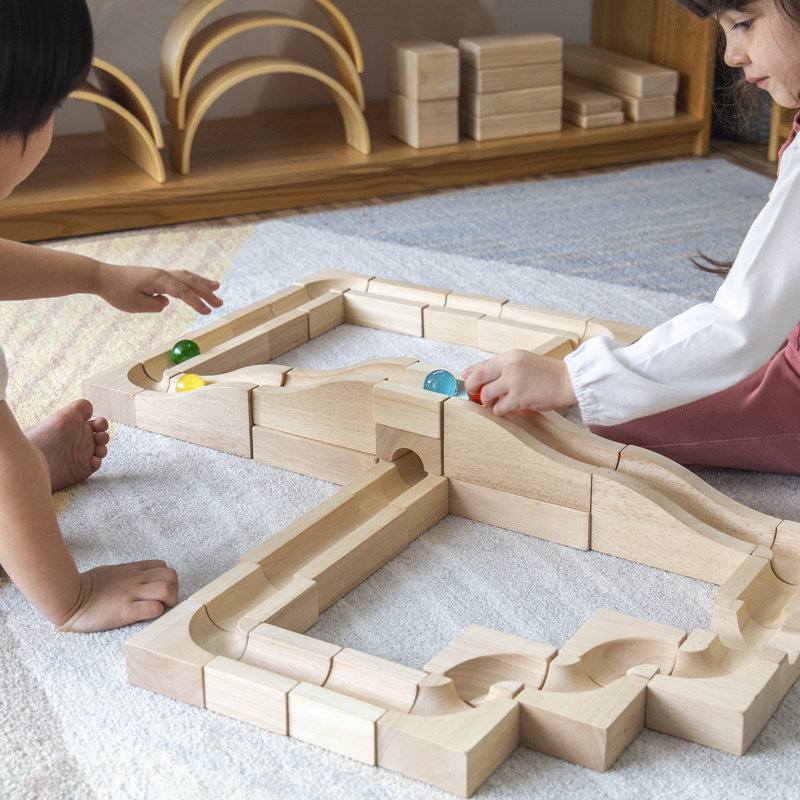 Unit Block Marble Run