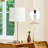 Daphyne 21" Modern Table Lamp with USB
