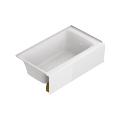Aspirations 60 " L x 36 " W Mounting / Installation Required Soaking Vitreous China Bathtub