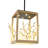 4 -Light Lantern Square / Rectangle Chandelier