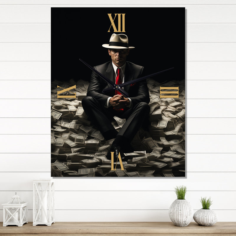 Billionaire «Man With Hat Abundance Of Silver», Très grand