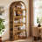71"Arched Bookshelf Set of 1-1302492632
