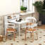 Metal Base Dining Table-124218110