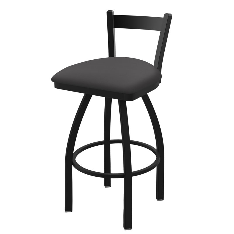 Tabouret de bar 821 Catalina, Tempête Canter, Noir froissé, Tabouret de bar (assise de 30 po de hauteur)