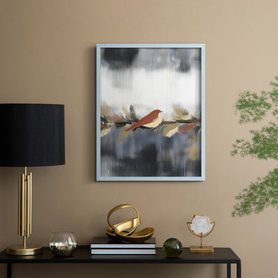 «Christmas Holiday Art CCX», reproduction encadrée - bois massif