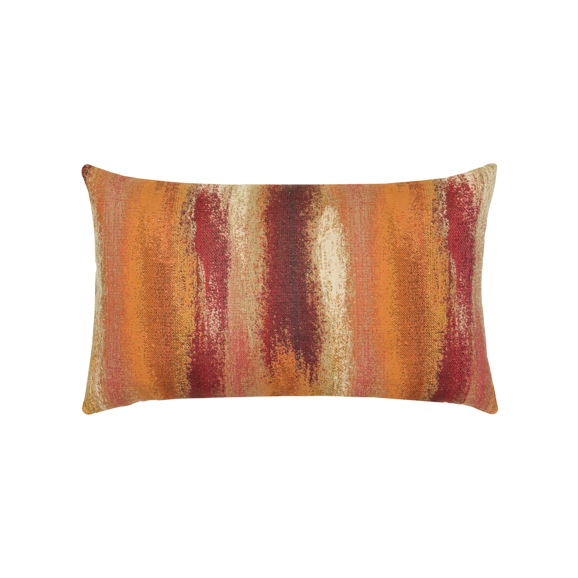 ElaineSmith Painterly Cayenne Indoor/Outdoor Rectangular Performance