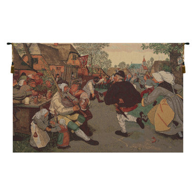 The Farmer's Dance Tapestry Wall Art