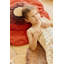 Floor Cushion Red Poppy