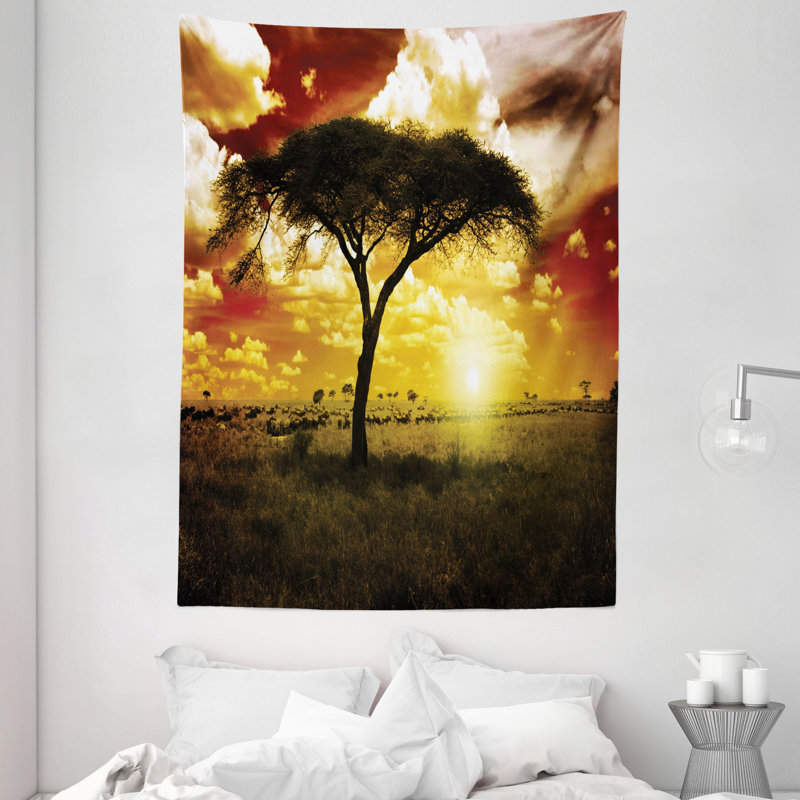 Polyester Tapestry, 80" H x 60" W